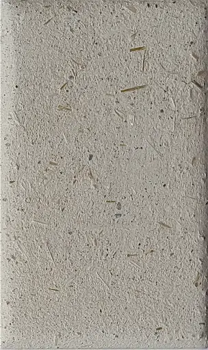 [95.589] Sample Base basisleem, met stro, lichtgrijs, SI, aardvochtig